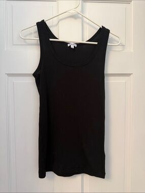 Splendid Black Scoop Neck Tank